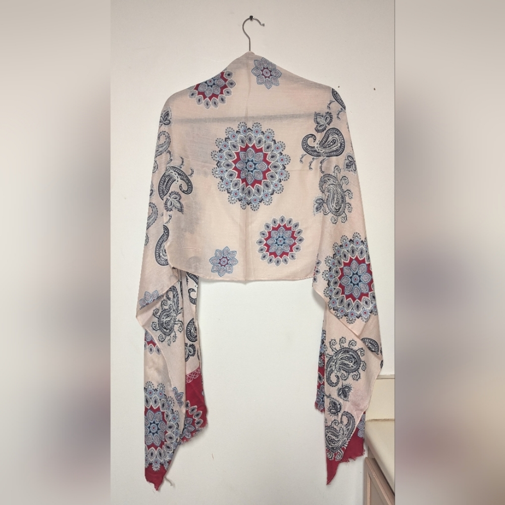 Talbots Multi-Color Scarf - Picture 2 of 6